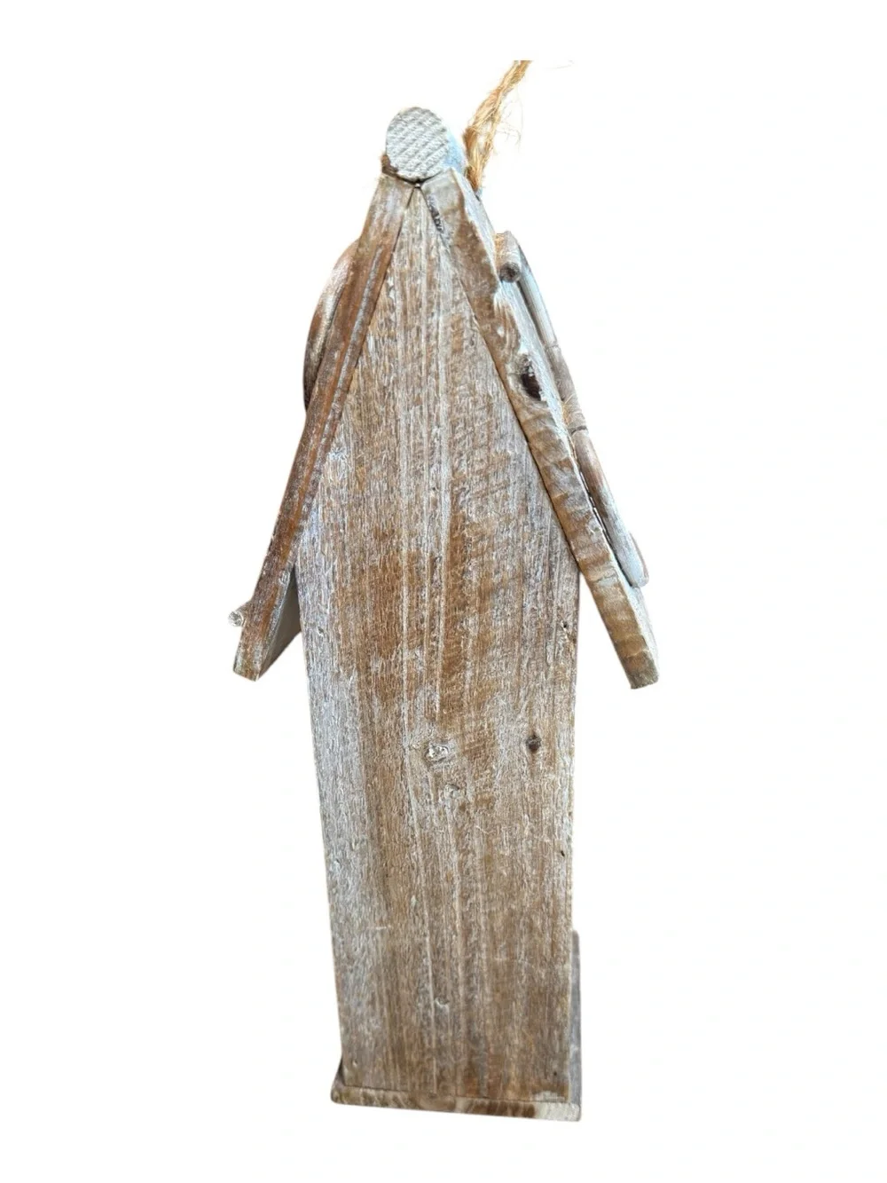 CURATED Rustic Wooden Birdhouse